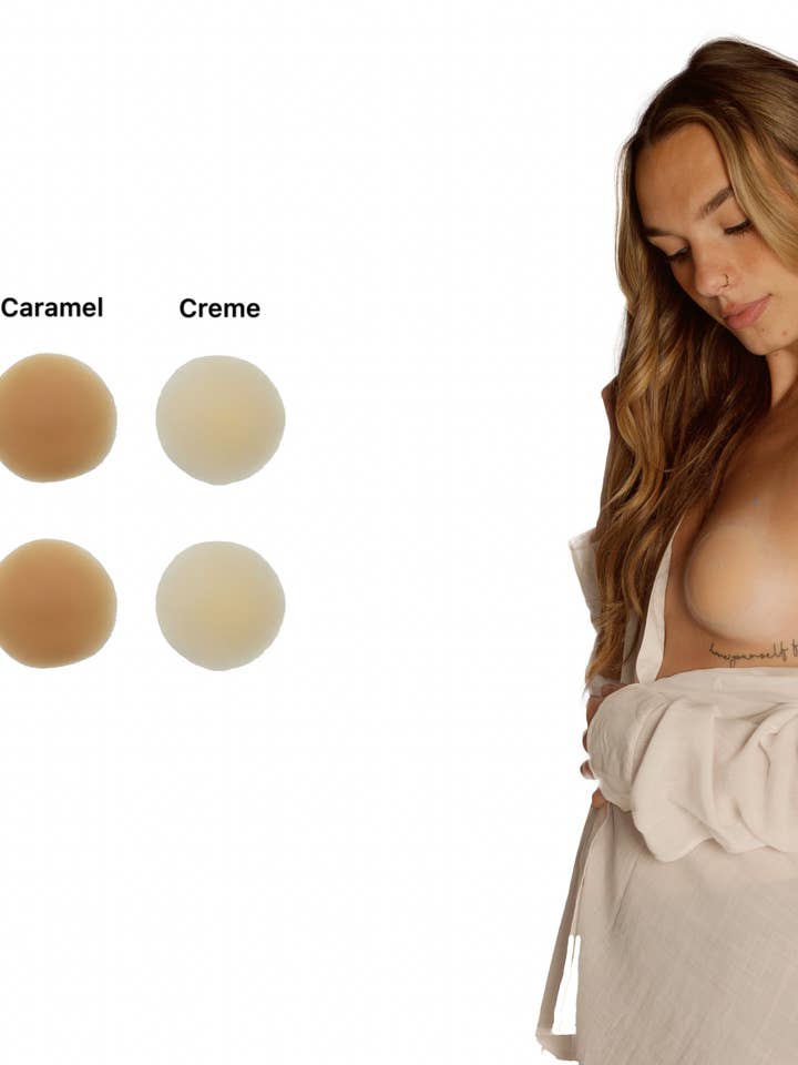 Seamless Reusable Ultimate Nipple covers Self Adhesive and other Purchase Wholesale nippies. Free Returns & Net 60 Terms on Faire trending on Faire.