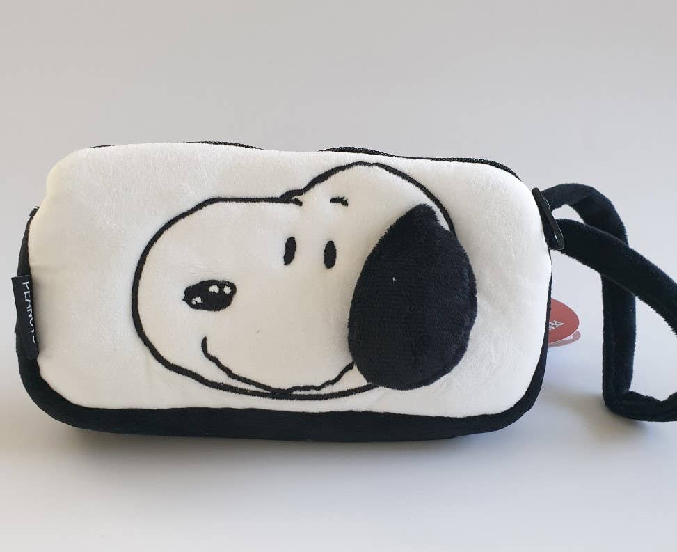 K-Wonderland – Engroshandel Penalhus – Snoopy dobbelt lynlåspose, makeup, arrangør, blyantpose8