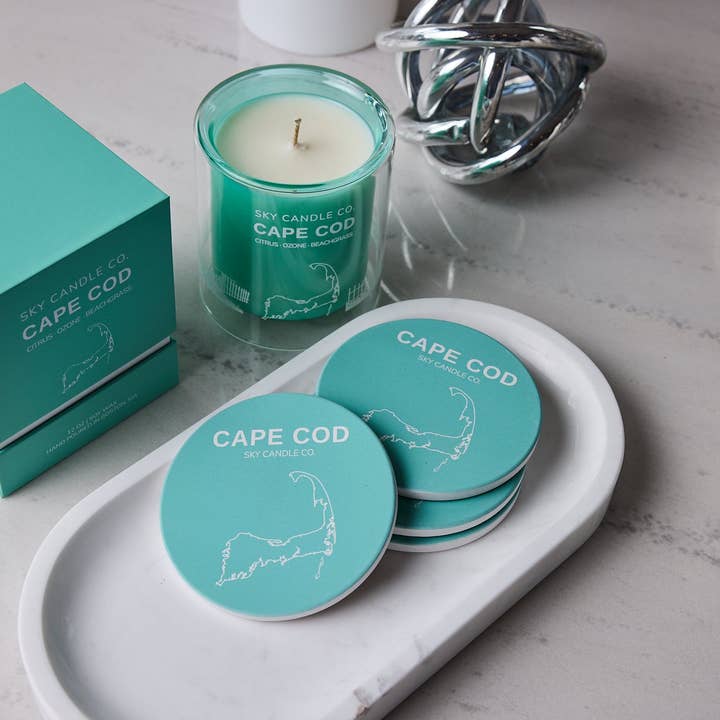 Sky Candle Co. - Wholesale Coasters - Cape Cod Coaster0