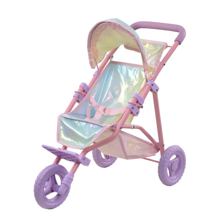 Magical Dreamland Baby Doll Jogging Stroller -iridescence for wholesale by Teamson