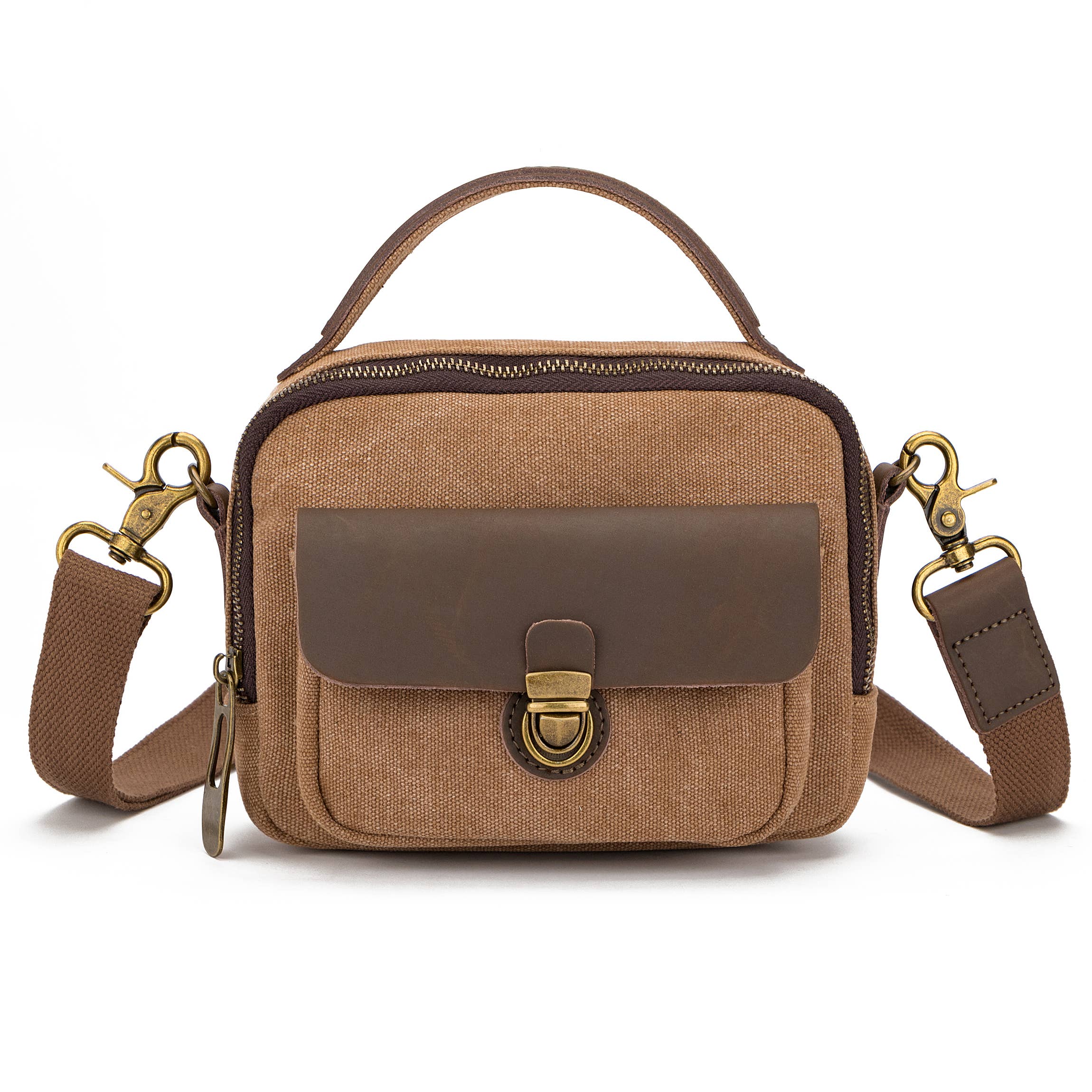 ZEDE PARIS – wholesale Messenger Bag – Women’s – Maison Blanche - Canvas and leather satchel17