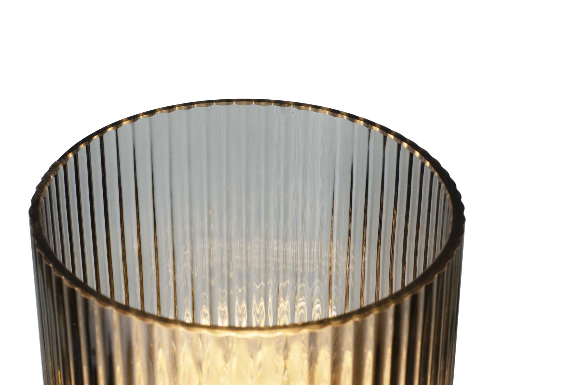 C-Création – Großhandel Stehlampen – Charmy farbige Tischlampe aus geriffeltem Glas21