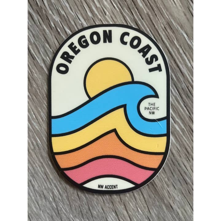 NW Accent - Wholesale Sticker - Oregon Coast Sticker1