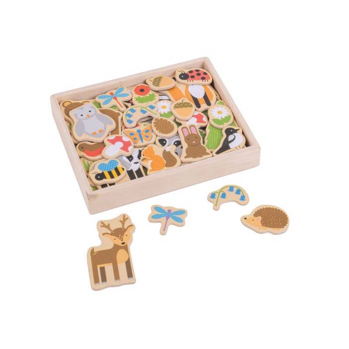 Bigjigs Toys - Wholesale Magnet - Kids & Baby - Woodland Magnets1