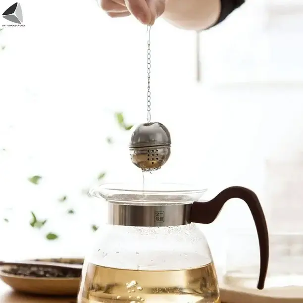 Magnifique Hearts – wholesale Tesil/Infuser – Tesil i rostfritt stål med krok och kedja 1,6'3