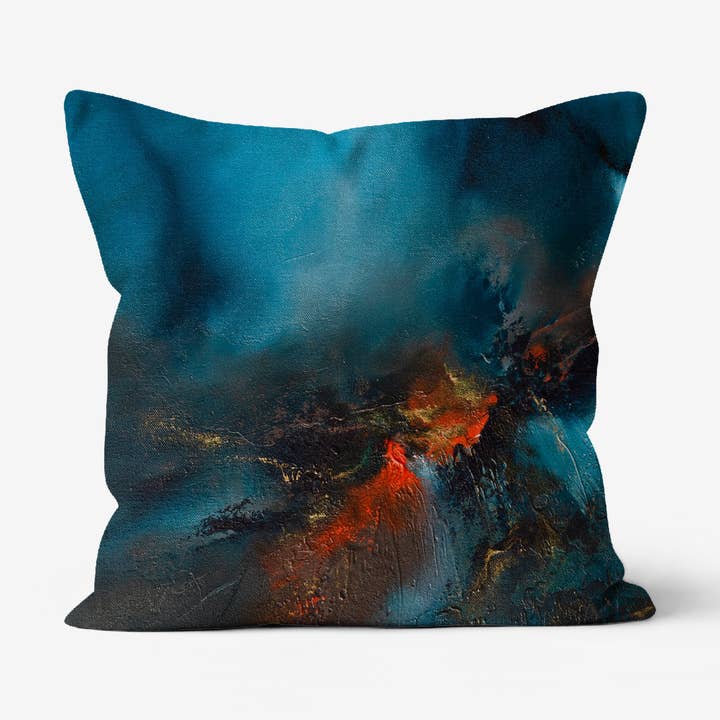 Solitude Cushion for wholesale by Lisa James Art