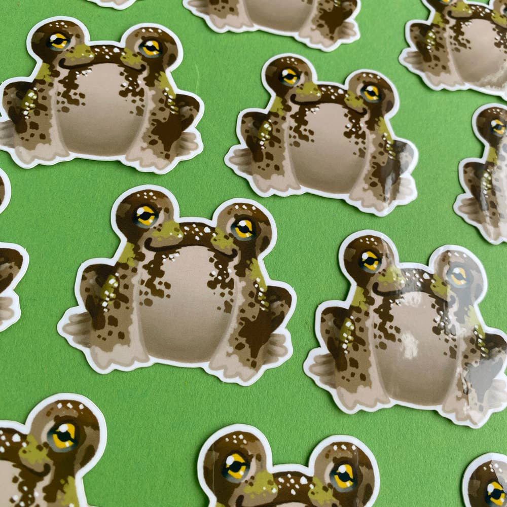 Studio Appeltjesgroen - Wholesale Sticker - Desert Rain Frog  vinyl sticker3