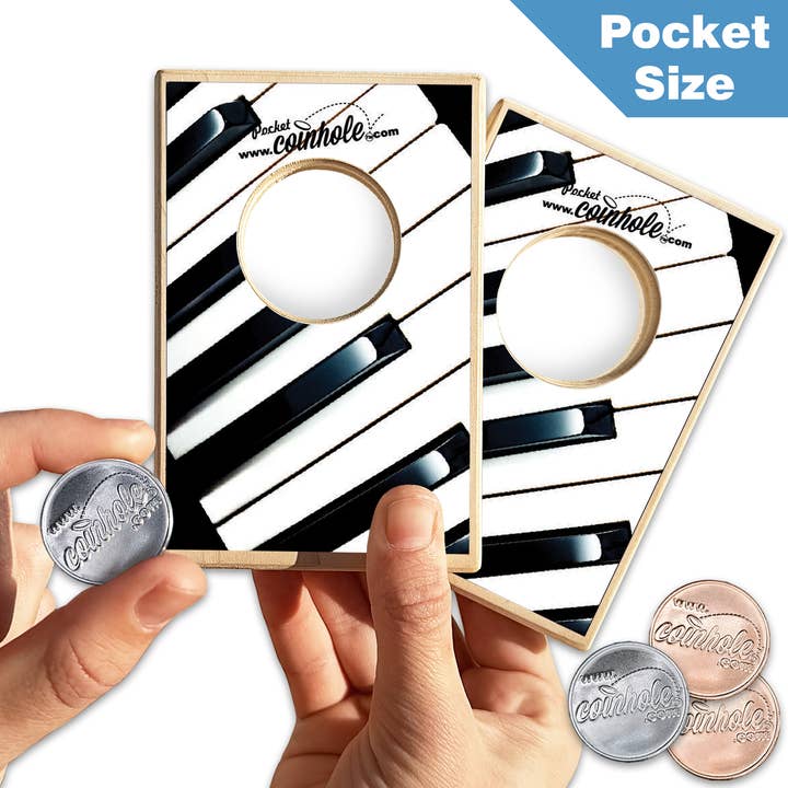 Piano POCKET Coinhole® for wholesale by Coinhole