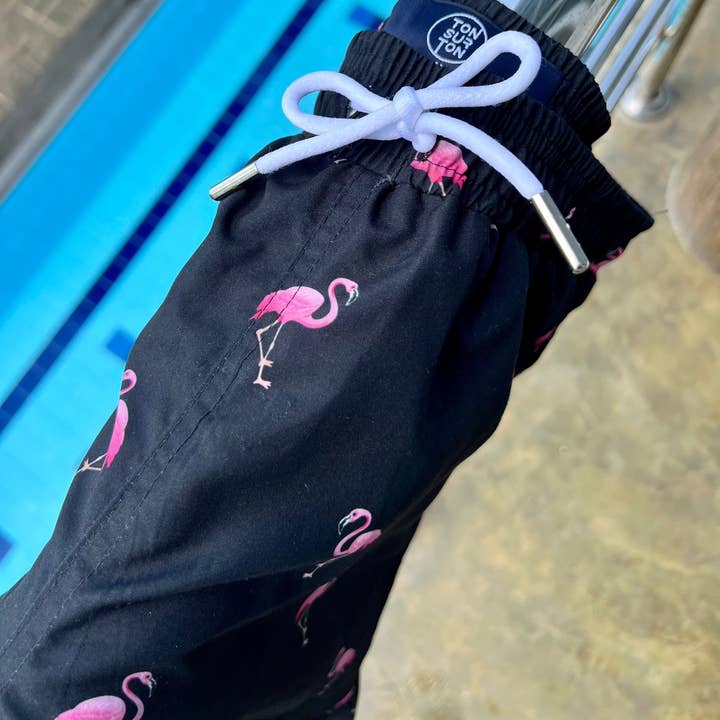 Ton Sur Ton - Wholesale Swim Bottoms - Men's - Pink Paradise - Swim Shorts6