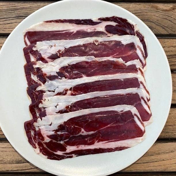 Gesneden Iberische schouderham 100% Eikengedroogd voor wholesale door Spain Iberico