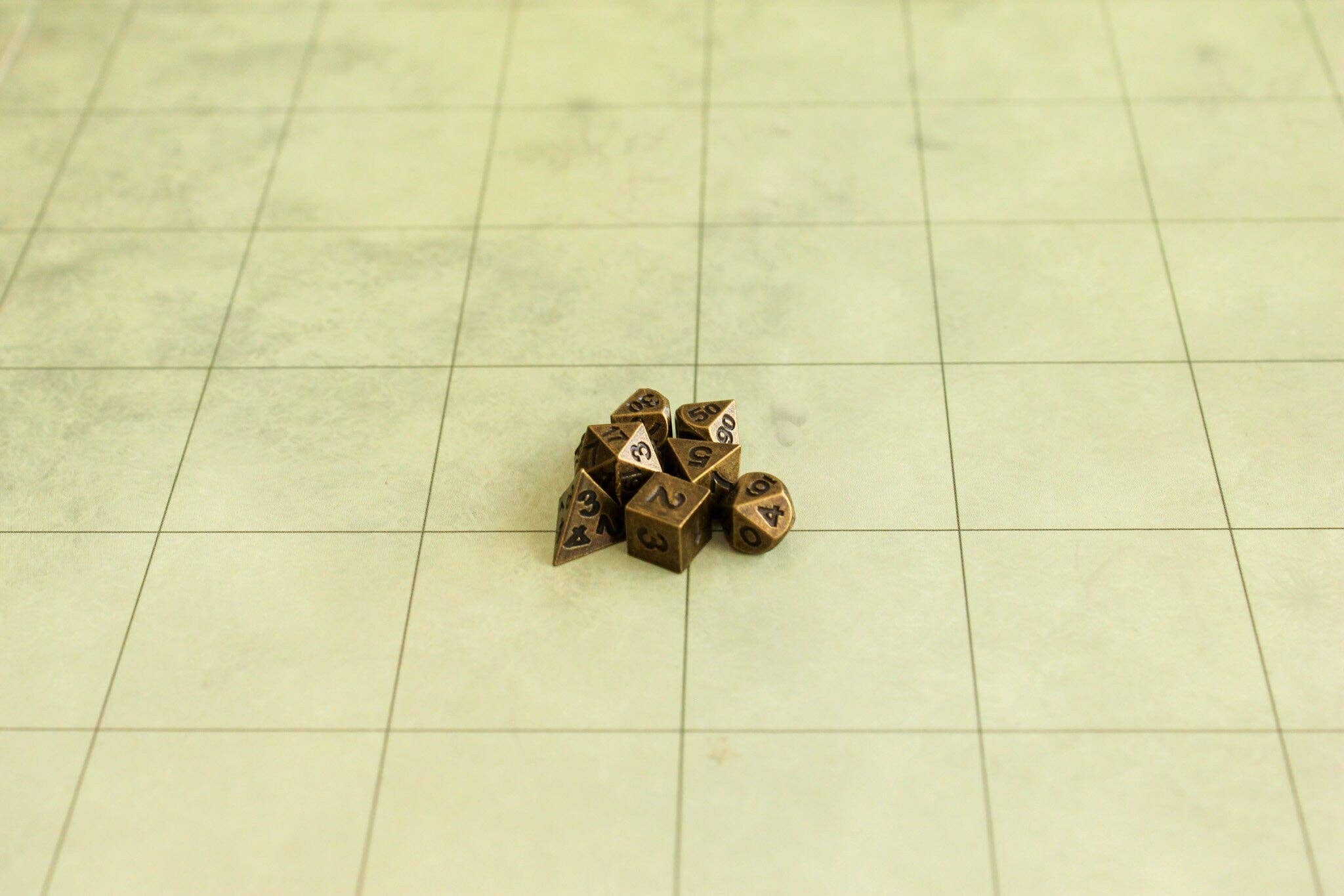 Mystery Dice Goblin - Wholesale Dice - Gold Mini Dice Set4