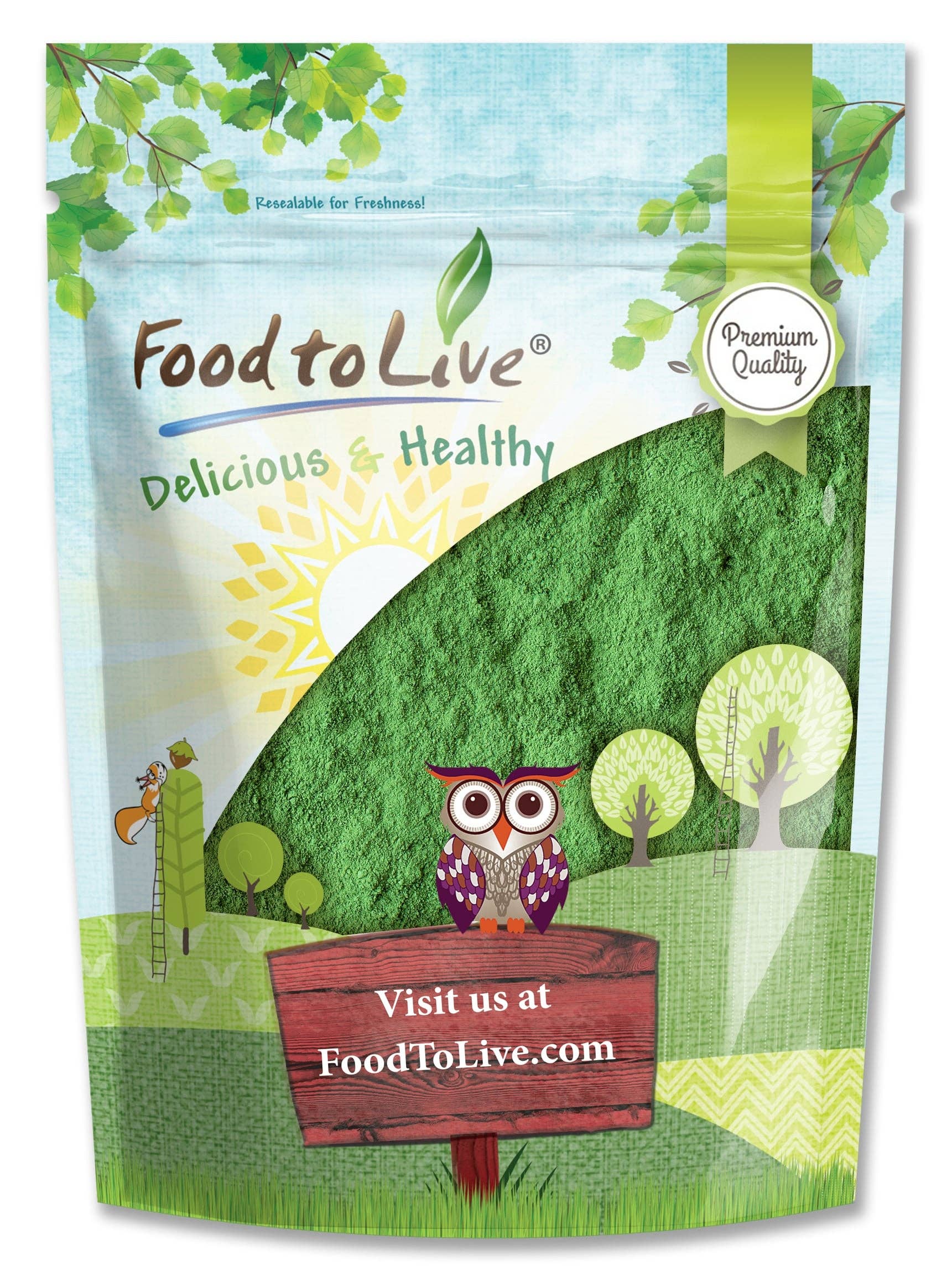 Food To Live - Wholesale Protein/Superfood Powder - Wheatgrass Powder – Superfood, Rich in Vitamins & Nutrients.