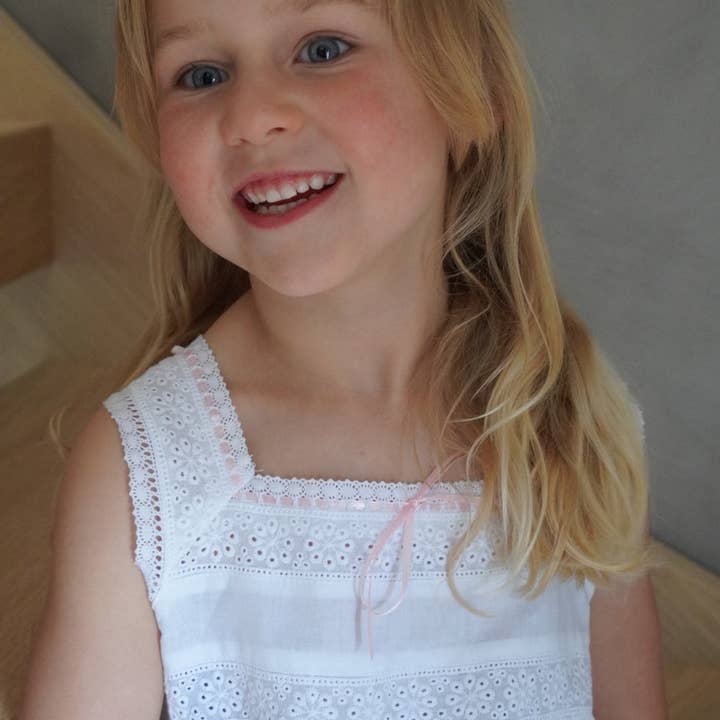 Phoebe Nightie for wholesale by English Rose Linens