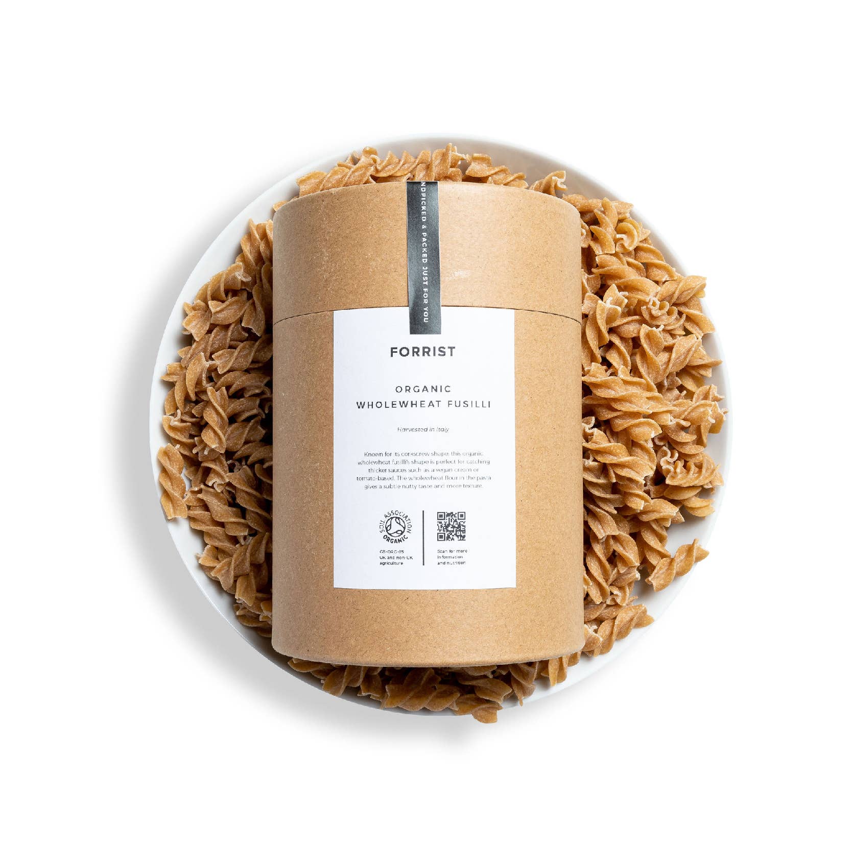 Forrist - Wholesale Pasta - Organic Wholewheat Fusilli