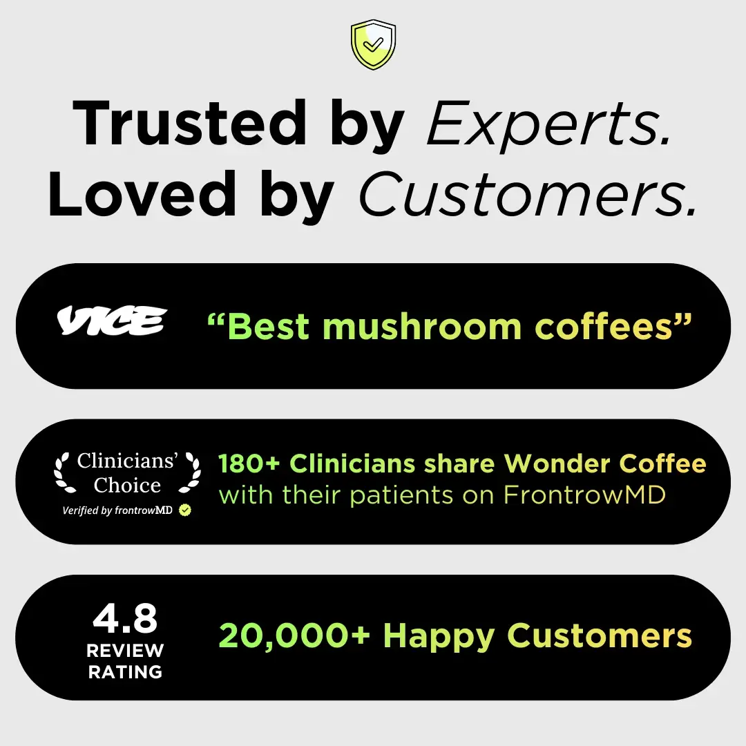 Pow - Wholesale Instant Coffee/Espresso - Wonder Coffee – Functional Mushroom Coffee with Adaptogens3