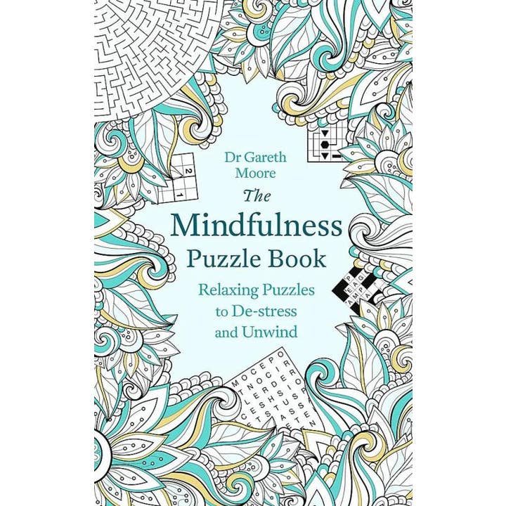 Microcosm Publishing & Distribution - Wholesale Puzzle - Adult - Mindfulness Puzzle Book 1: Relaxing Puzzles to De-stress
