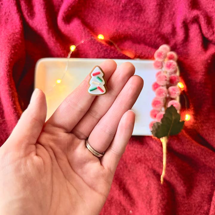 SeizeTheClayJewelry - Wholesale Dangle Earrings - Iced Cookie Earrings, Cookie Clay Earrings, Sprinkle Cookies7