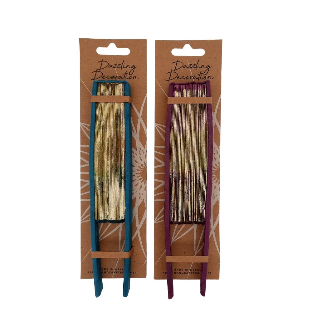 Koperberg - Vente Décoration de Noël - Fan de tie-dye, papier fait main2