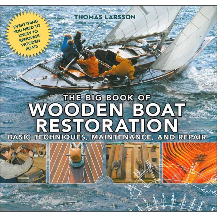 Simon & Schuster - Wholesale Book - Adult - Big Book of Wooden Boat Restoration by Thomas Larsson