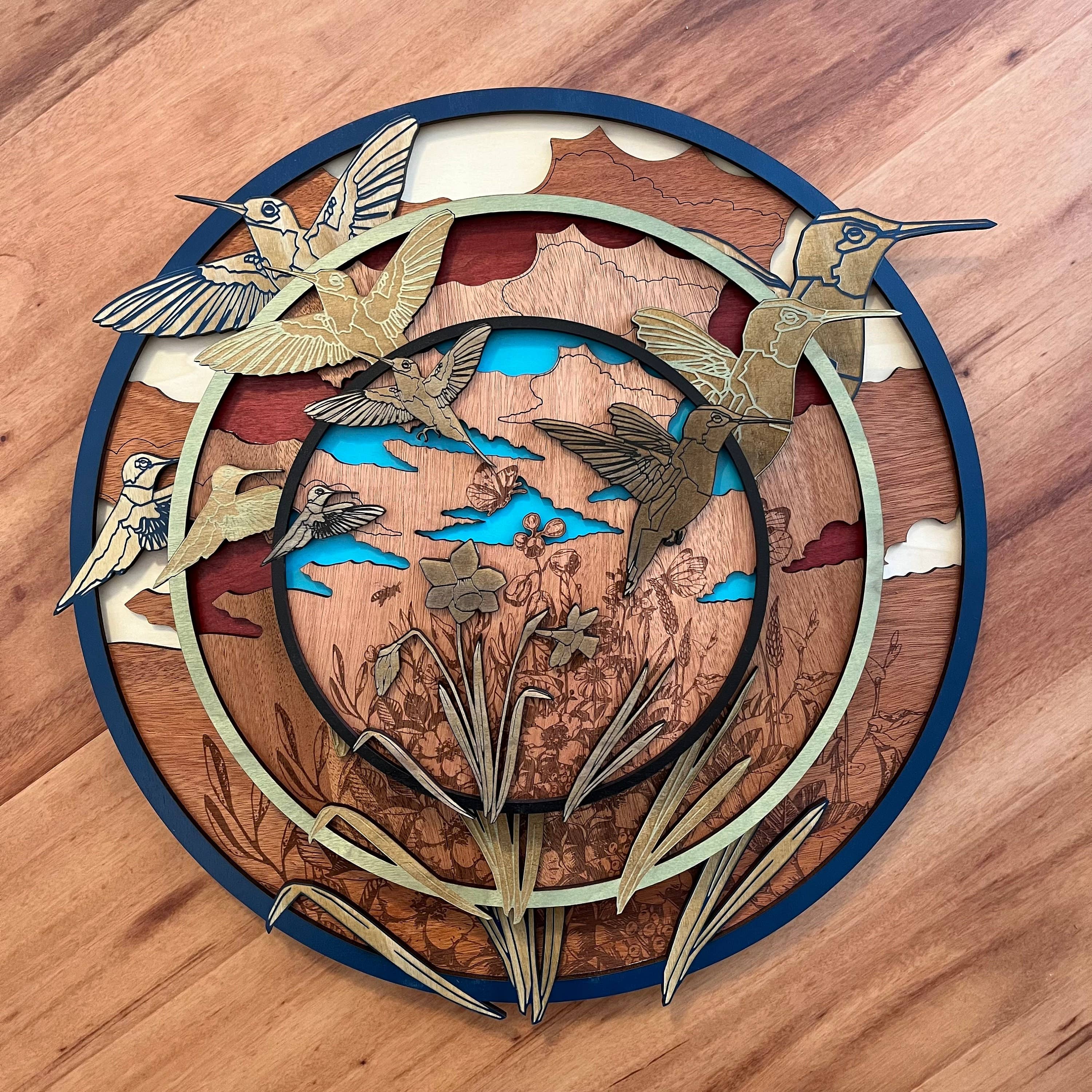 Light House Laser Art - Wholesale Wall Accent - Hummingbird Art, 3D Laser Cut Decor3