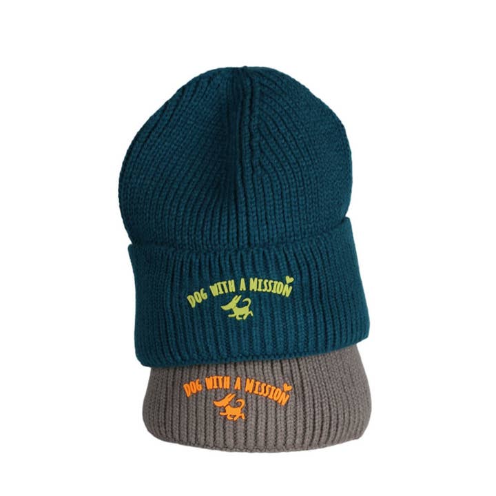 Dog with a Mission - Wholesale Beanie - Unisex - Beanie Grey3