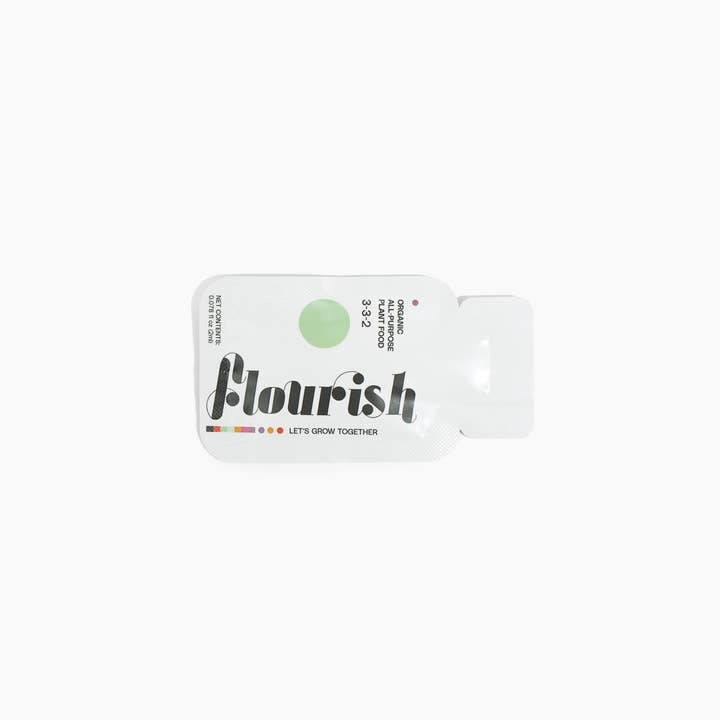 Flourish Plant - Wholesale Fertilizer - Flourish Organic Plant Food, Single Packet Fertilizer3