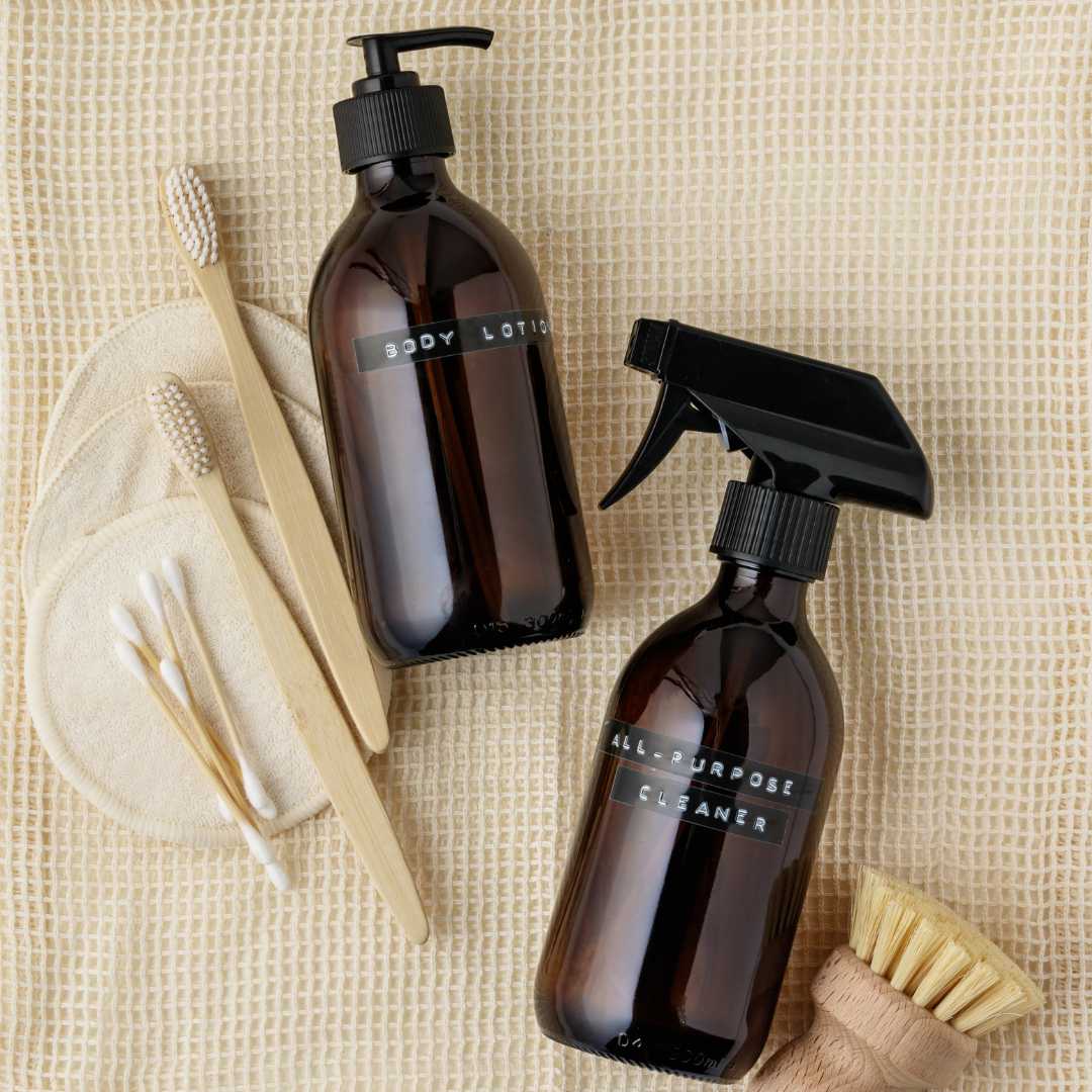 Acala Online - Wholesale Spray Bottle - 500ml Amber Glass Spray Bottle1