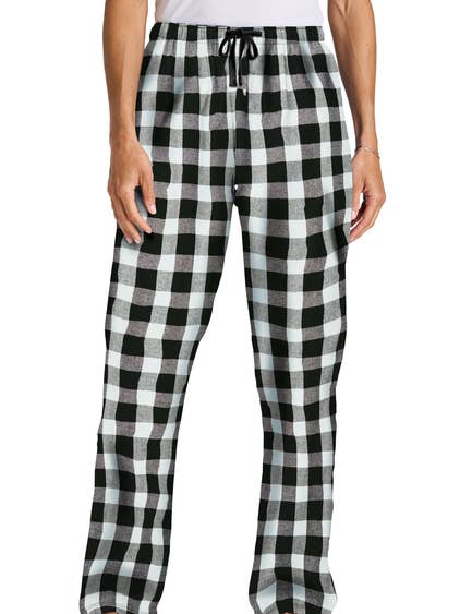 Print The Dream - Wholesale Pants - Women's - District ® Women’s Flannel Plaid Pant6