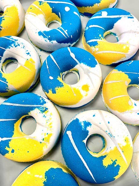 Bubble & Blow Wholesale – wholesale Bath bomb/fizz – Bath Bomb Ring - Pink Lemonade0