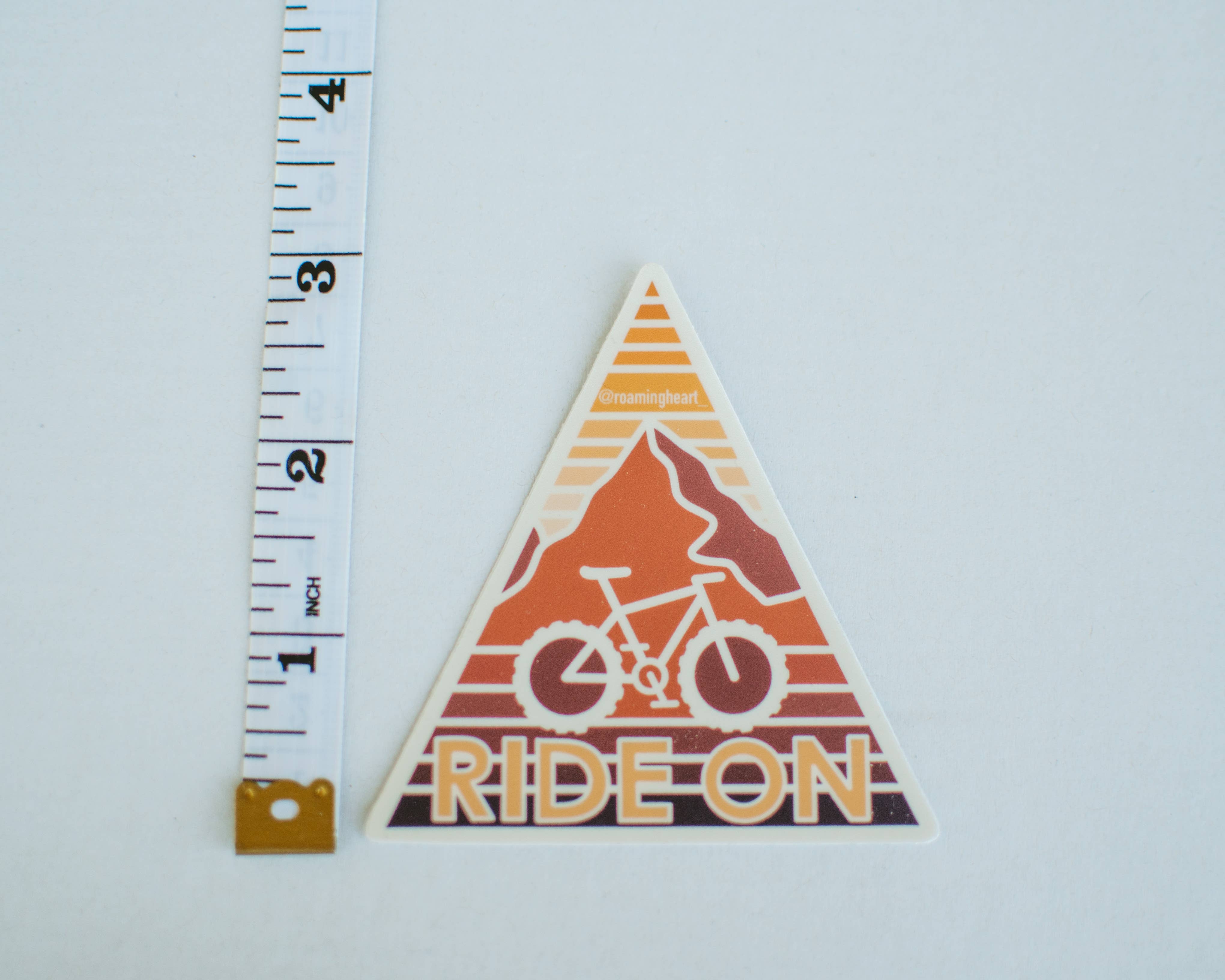 Roaming Heart - Wholesale Sticker - Ride On Mountain Bike | Sticker2
