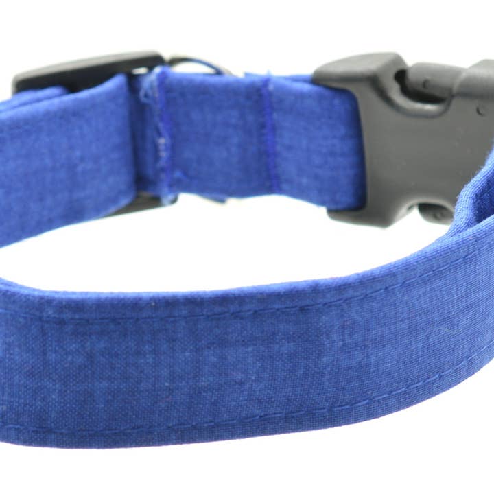 Solid Royal Blue Collar for wholesale by Dog Collar World