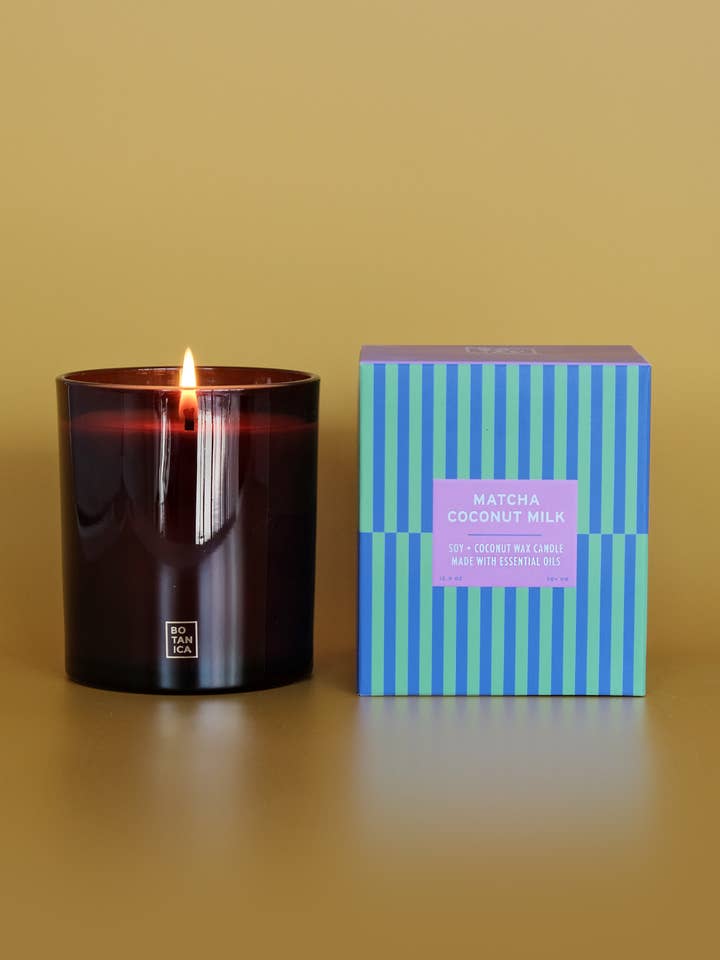 Essentials: Matcha + Coconut Milk Candle | 12 oz. for wholesale by BOTANICA