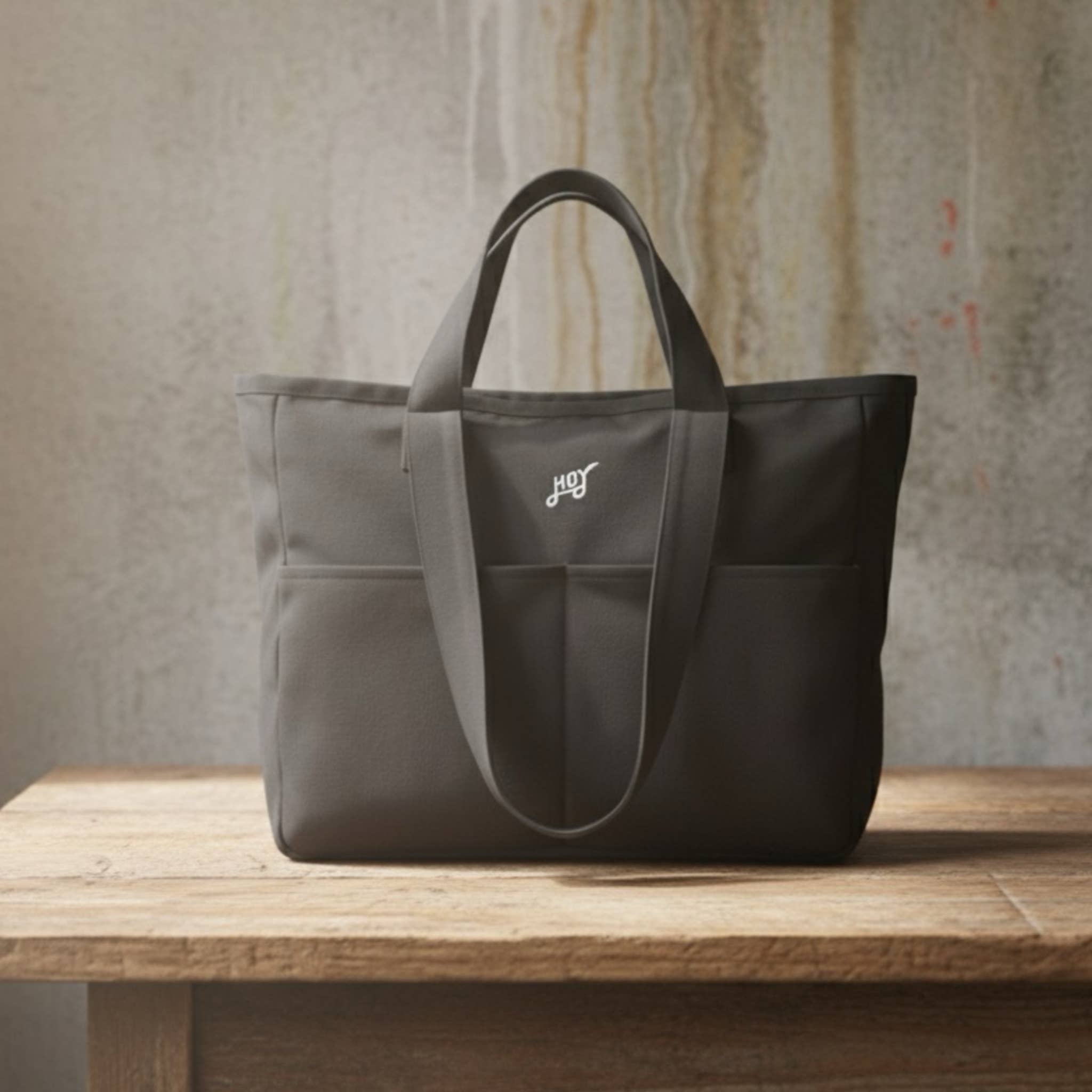 Hoy surf Ltd – wholesale Tote bag – Unisex – Hoy Pioneer Tote Bag - Black1