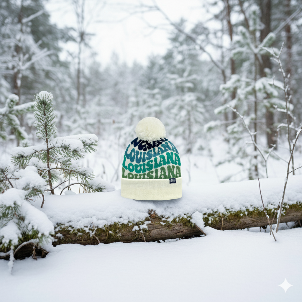 Northern Icons Creations INC - Wholesale Beanie - Unisex - LOUISIANA Colorful Pom Pom Beanie - Warm Knitted Winter Hat5