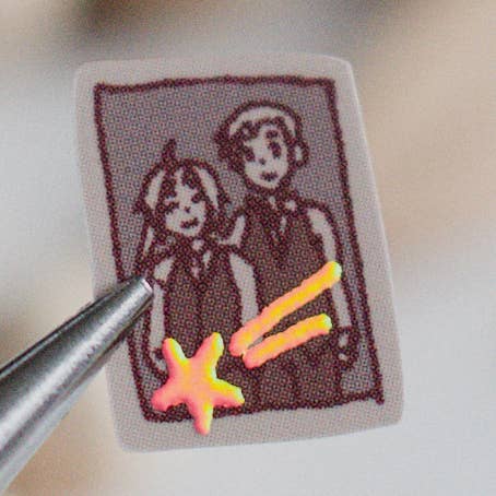 FMA 2003 Holographic Sticker Sheet for wholesale by Lycheemeadow