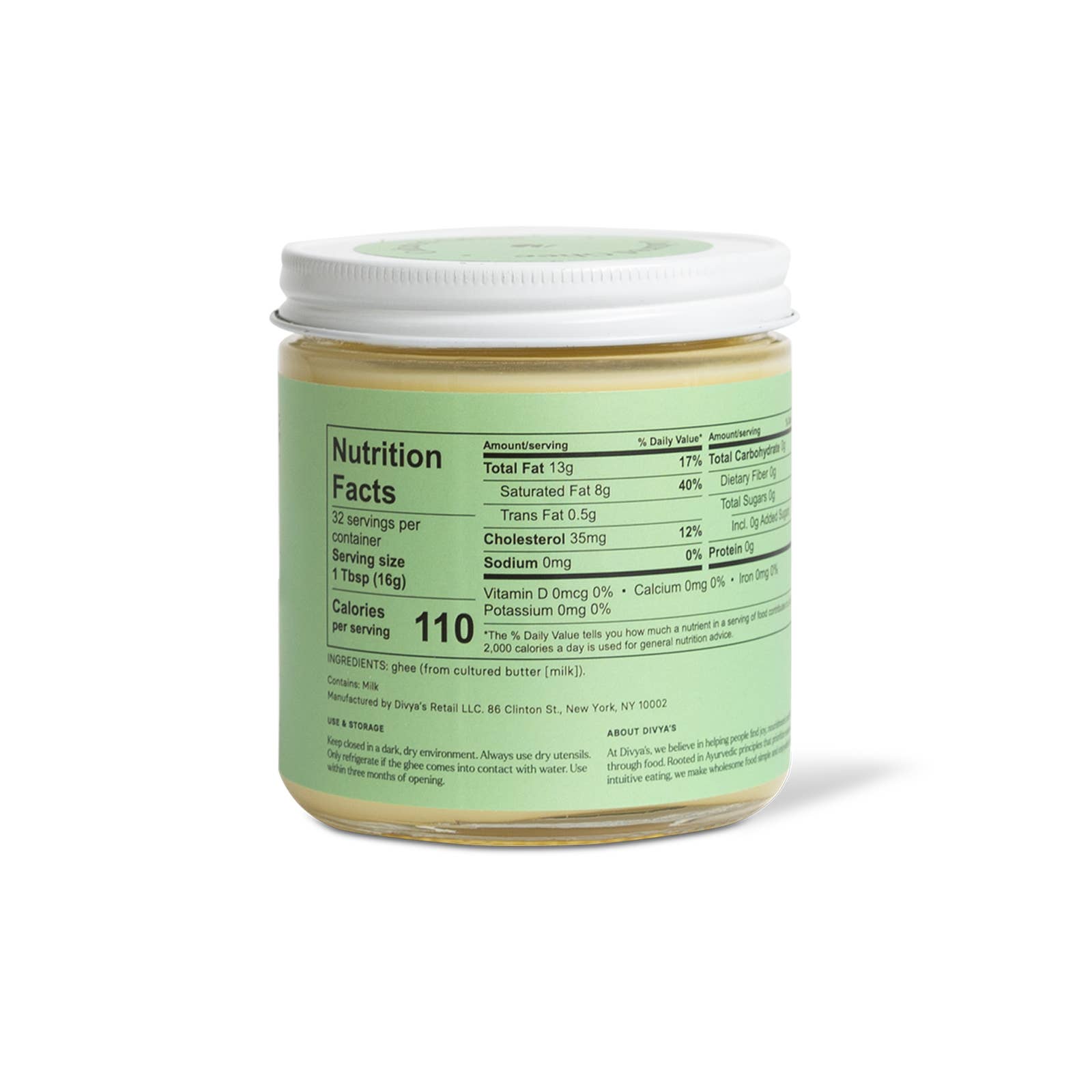 Divya's - Wholesale Butter - Cultured Ghee3