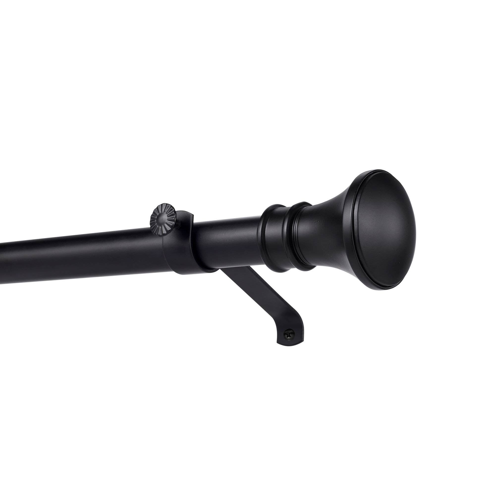 Taylor & Tailor - Wholesale Curtain Rod - Tailor & Taylor Curtain Rod Set With Trumpet Shape Finials2