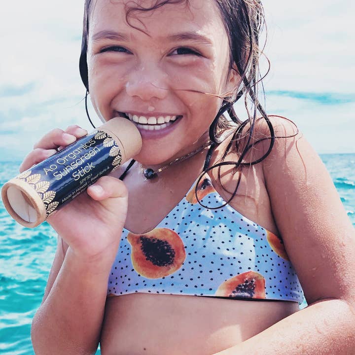 Sunscreen Stick for wholesale by Ao Organics Hawaii