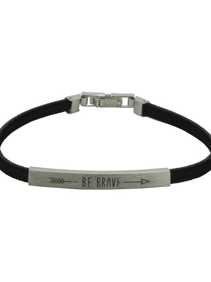 Be Brave Arrow Armband für den Großhandel von Culture Spot
