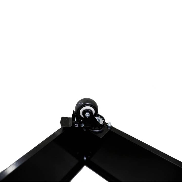 Designer Plants AU - Wholesale Planter box - Black Metal Planter Medium + Wheels2