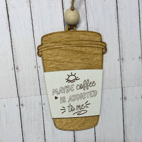 Ornement/Charme pour Amateur de Café pour la vente par Plums & Roses