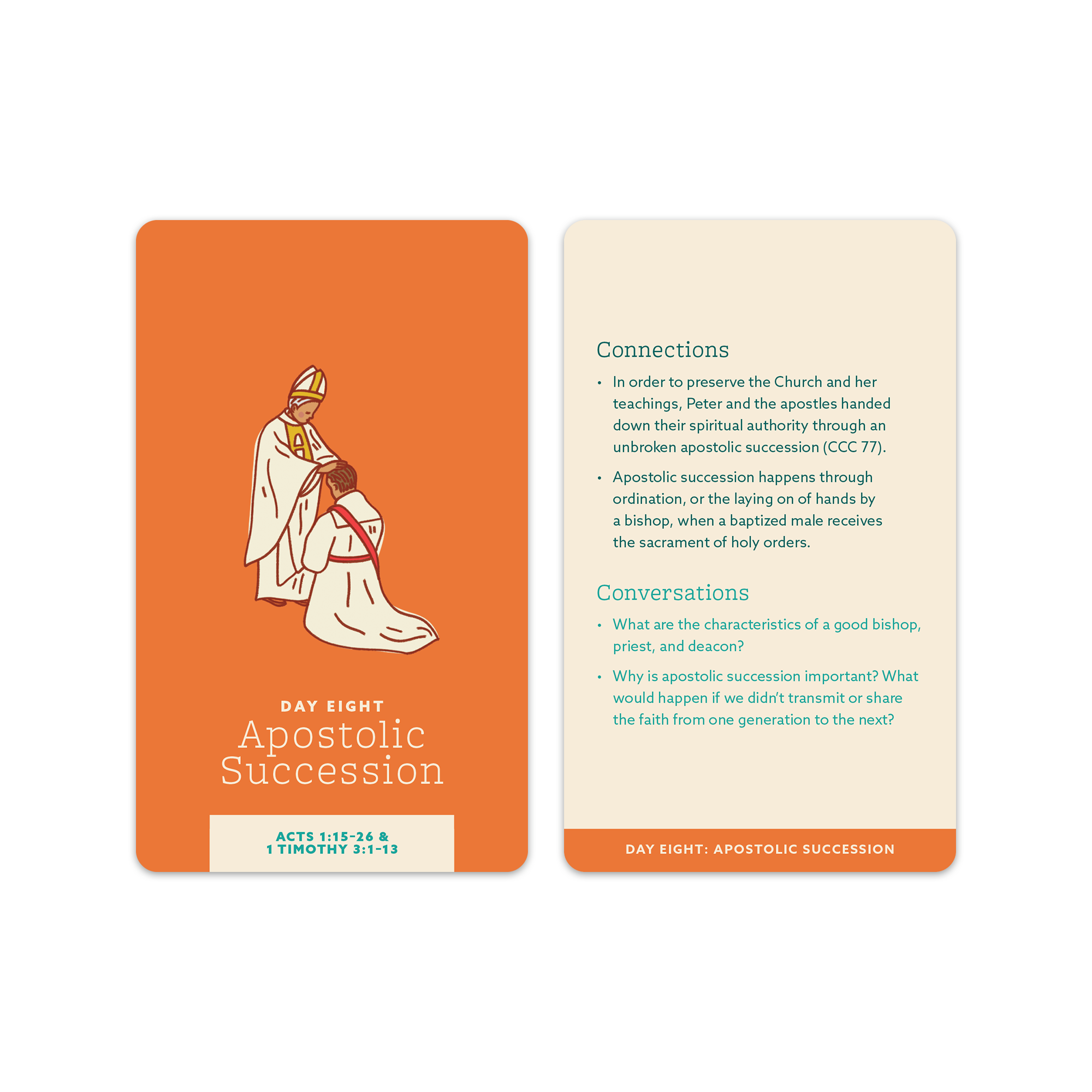 Catholic Family Crate® - Wholesale Learning Cards - Kids & Baby - Bible Basics Cards: The Early Church (New Testament Part II)1