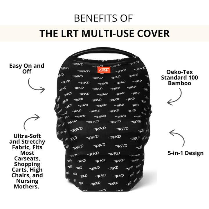 Little Rad Things - Wholesale Car seat cover – Kids & baby - Infant, Newborn, Baby Multi-Use Car Seat Cover - Midnight1