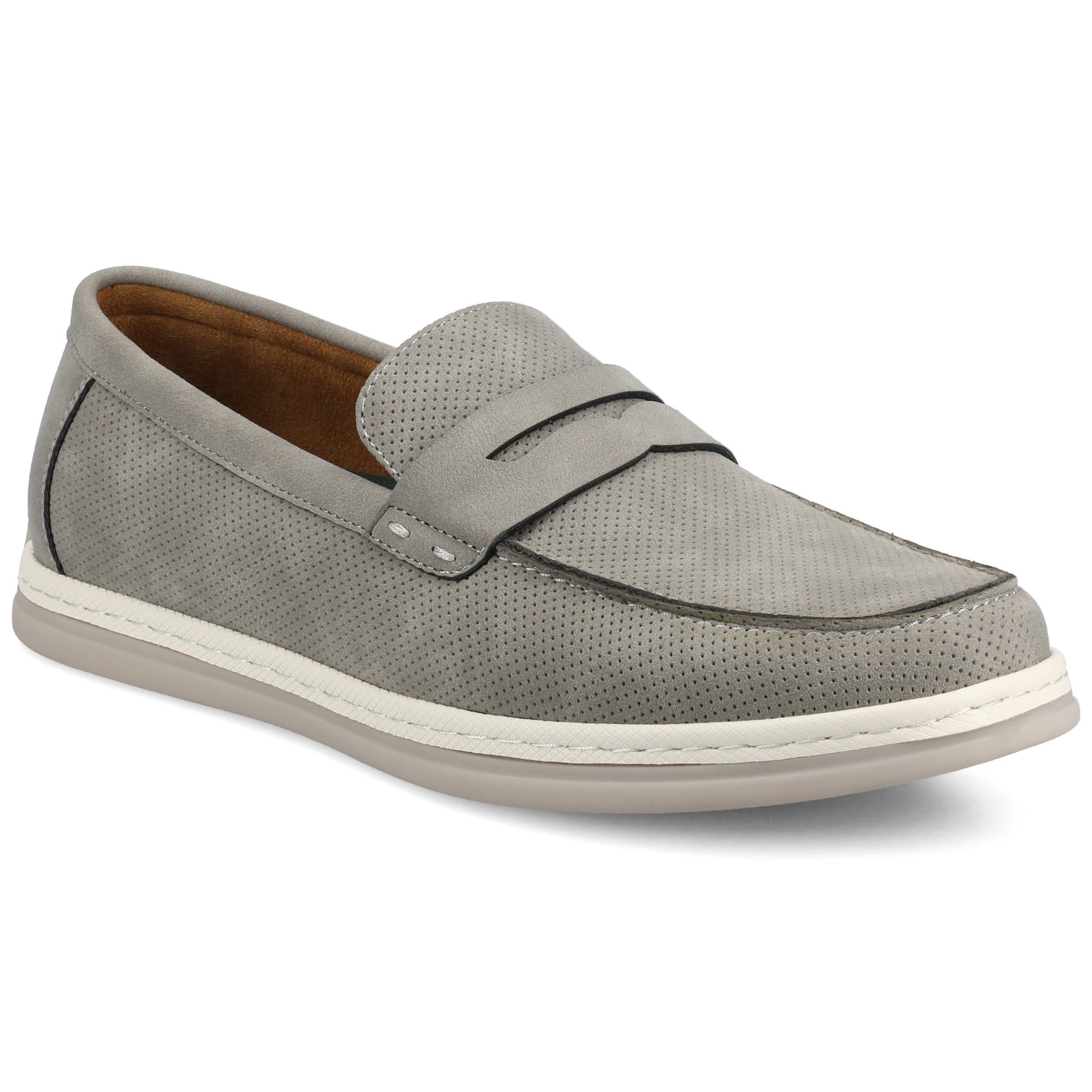 VANCE - Wholesale Loafers - Men's - Vance Brantley Casual Slip-on Perforated Penny Loafer11