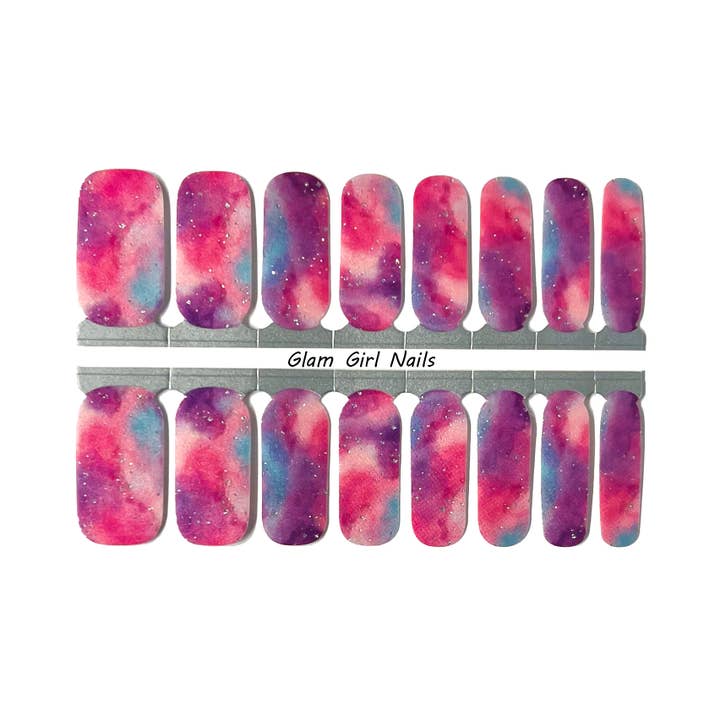 Envolturas de esmalte de uñas Pink Clouds para venta al por mayor de Glam Girl Nails