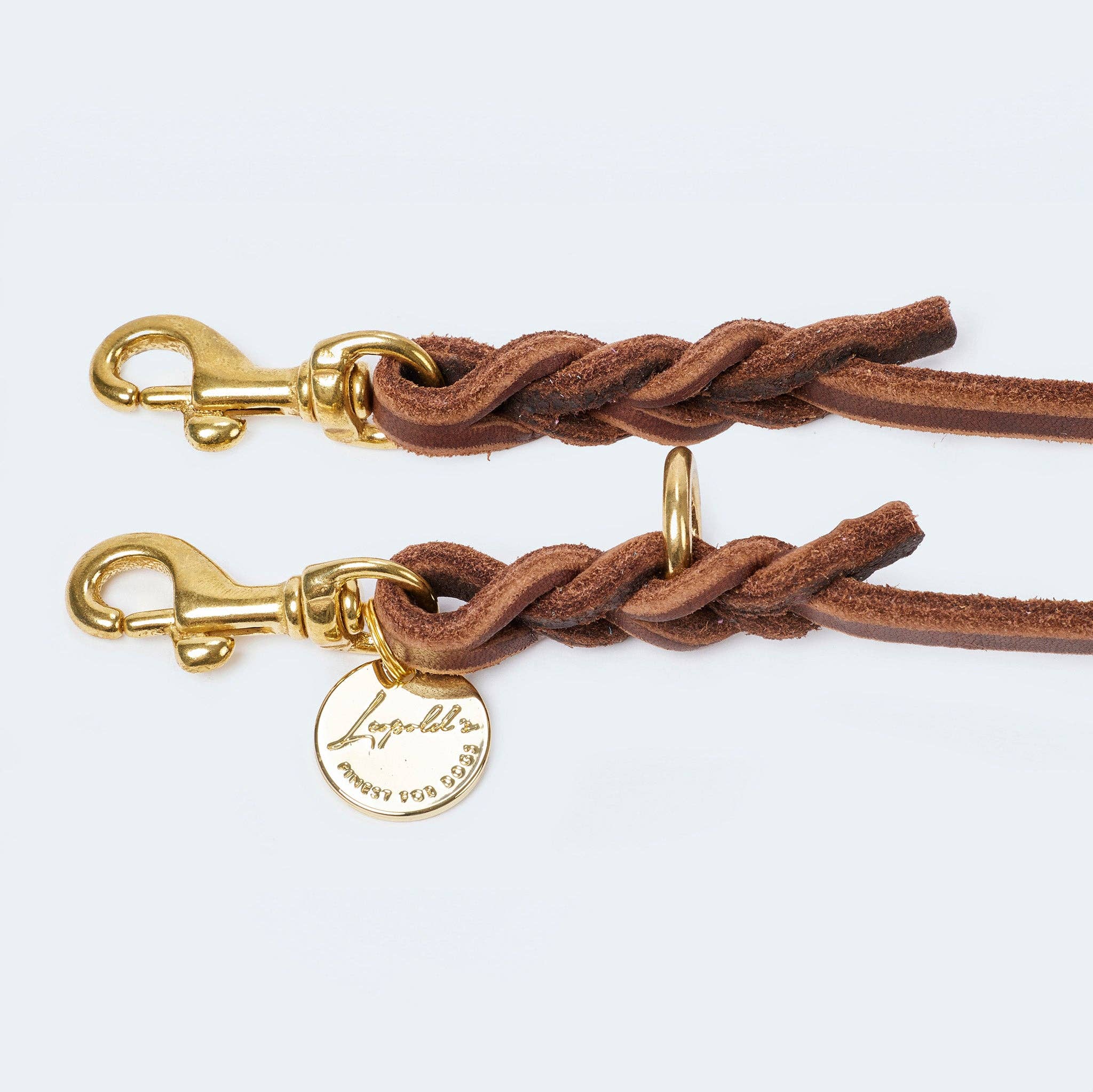 ​​Leopold's Finest for dogs - Wholesale Pet Leash - Dog - Adjustable lead leash made of greased leather24