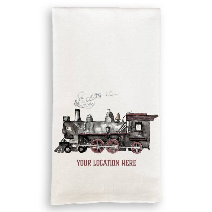 Black Train with Location for wholesale by French Graffiti