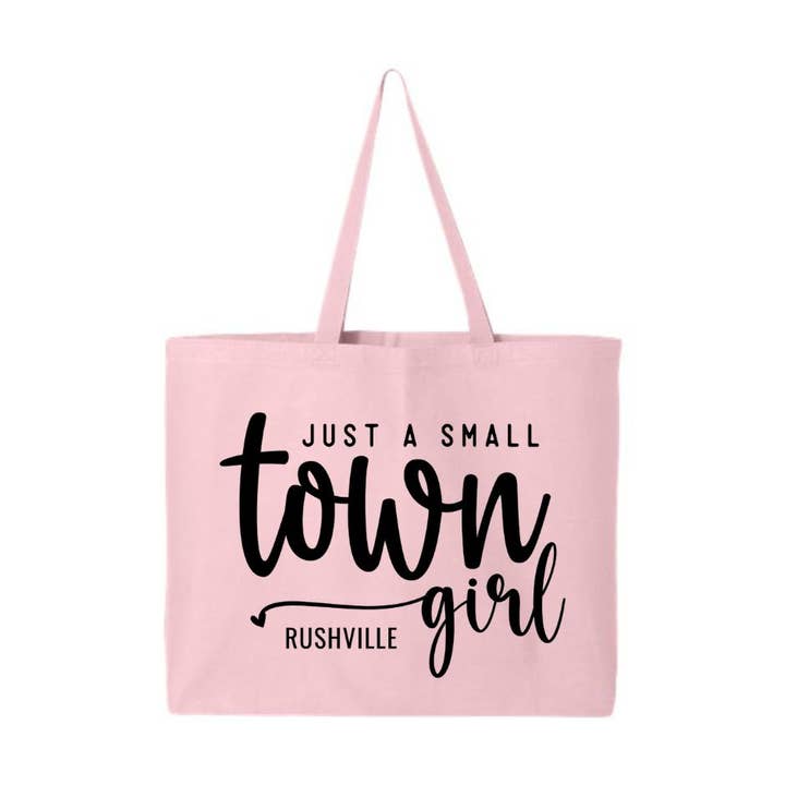 Moxie Brands - Wholesale Tote Bag - Women's - Just A Small Town Girl TOTE3