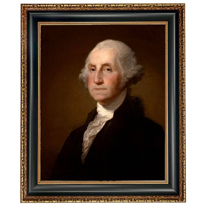 Madison Bay Co. - Historical Home Decor Reproductions – wholesale Konsttryck – George Washington av Gilbert Stuart Vintage Målning Tryck73