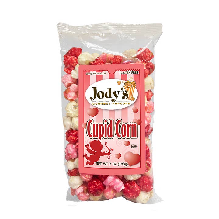 Sac transparent Cupid Corn de 7 oz - paquet de 12 pour la vente par Jody's Inc.